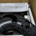 EVOLVE Premium Bathroom Exhaust Fan with Light and Continuous Run, 110-130-150 Selectable CFM