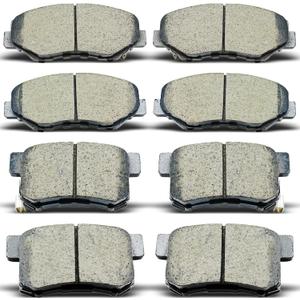 Front Rear Ceramic Brake Pads 8 Pieces Set fit for 2005-2006 Honda CR-V All Models,for 2012-2016 for Honda CR-V FWD Models