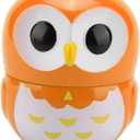 Cooking Timer, Cute Owl Shape Kitchen Timer, 55 Minutes Mechanical Rotating Timers for Cooking,Retro Kitchen Timers with Loud Alarm(Orange)