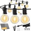 Brightown 38FT 16LED Solar String Lights Outdoor with USB Port