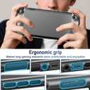 HEYSTOP Switch 2 Case for Nintendo Switch 2, Protective Carrying Case Set with PC Switch 2 Cover and TPU Grip Cover for Switch 2 Joycon, Large Capacity Storage Design for Nintendo Switch 2 Accessories