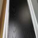 8-Cube Storage Shelf Bookcase - Wooden 4-Tier Floor Standing Open Bookshelf, Modern TV Stand up to 55 Inches for Home and Office, Black