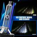 Fit for 2010-2015 RX350 RX450H ES350 GS350 2007-2017 LS460 D4S HID Xenon Headlight Bulbs, 350% Brightness, Low Beam Light Bulb, 8000K White Blue, Plug-N-Play, Pack of 2