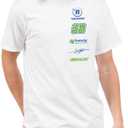 Junk Food Nascar-Driver Sponsors Stacked Logo-Unisex Adult Sports Fan T-Shirt for Men & Women (Large)