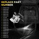Rear Tailgate Lock Actuator Compatible with Dodge Town & Country, Grand Caravan, Journey, Commander, Ram C/V Trunk Liftgate Latch Actuator Replaces#4589243AA 4589243AG