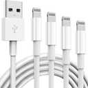 TUMABER 5 Pack Apple MFi Certified iPhone Charger Cable 3Ft, Lightning to USB Cord 3 Foot, 2.4A Fast Charging,Apple Phone Long Chargers for 13/12/11/11Pro/11Max/ X/XS/XR/XS Max/8/7/6, White