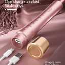 Sonic Electric Toothbrush for Adults, USB Rechargeable Sonic Toothbrush with 8 Brush Heads, Smart Timer, 5 Modes, 2-Hour Fast Charge Last 30 Days, Pink