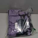 Cleaning Caddy,Cleaning Bag for Housekeepers,Cleaning Supplies Organizer with Handle,Purple (Medium)