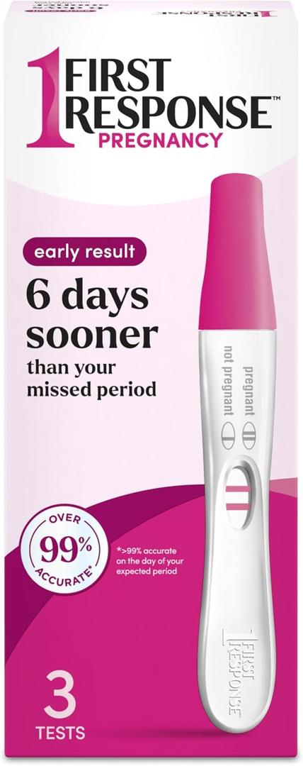 First Response Early Result Pregnancy Test, 3 Pack 