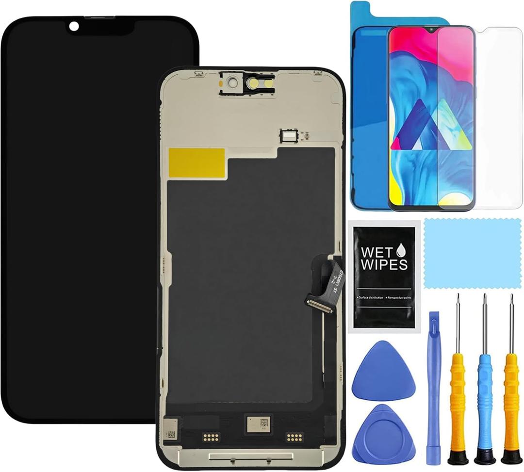 for iPhone 15 Pro Max Screen Replacement for iPhone 15 Pro Max Screen Replacement kit A2651 A2893 A2896 A2895 A2894 LCD Display digitizer Touch Screen Assembly with Tools Black