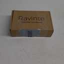Ravinte 30 Pack 1-1/4 inch Matte Black Zinc Euro-Style Cabinet Knobs, Drawer Pulls & Door Handles