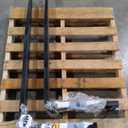 Vestil F4-1.75-48-CPL Forged Steel Forks with Carriage Pin 48 in. x 1-3/4 in. 5,000 Lb. Capacity Black