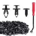 3 in 1 GM A20991 Fender Liner Clips Compatible with 11589292 Bumper Fastener Rivet 21030249 Door Trim Panel 1605396/1595864 GMC Trucks Buick Plastic Push Pins