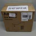 Aeitto Ice Maker Countertop 26lbs/24H, Ice Machine 8 Ice Cubes Ready in 6 Mins, 2 Sizes of Bullet Ice Portable Ice Makers with Basket & Scoop, Auto Self-Cleaning for Home/Kitchen/Office Stainless