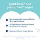 WaterWipes Sensitive+ On The Go Wipes, 3-In-1 Cleans, Cares, Protects, 99.9% Water, Unscented & Hypoallergenic Wet Wipes, 224 Count (8 Packs)