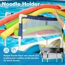 AURASUN XXL Large Outdoor Pool Toy Storage Organizer Cart
