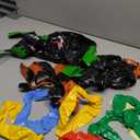 33 Pieces Halloween Party Games Toys Set Including 8 Inflatable Witch Hats Inflatable Spider Witch Hat 15 Plastic Ring Toss 8 Rings Air Pump Fun Halloween Carnival Game for Family Party Game Supplies