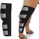 Dog Rear Leg Braces - Braces for Back Legs - Medium-Sized Dog Ankle and Small Dog Knee - Leg Sleeve, Hock and Ankle Support - Joint Wrap Compression Brace for ACL Tear - Canine Broken Leg Protector - 2 Pack