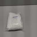 HOMEIDEAS Non-See-Through French Door Curtains Set of 2 for Front Door, Light Filtering Privacy Semi Sheer Window Curtains with Rod Pocket and Tie Back, Ivory, 26W X 72L Inch