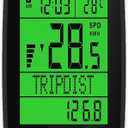 Bike Computer Cycling Computer Speed Sensor for Cycling Bike Sensor, Bicycle Speedometer, Bicycle Computer, Wireless Odometer, Digital Odometer Computer, Waterproof 2.8'' LCD & Multi-Functions
