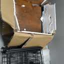 8 Tiers Tall Shoe Rack Organizer, Large Capacity Shoe Rack Holds 32 Pairs of Shoes, Durable and Stable, Adjustable Metal Shelf Stackable Shoe Shelf for Entryway, Hallway, Living Room, Closet (27.8" x 10.8" x 52.6", Rustic Brown)