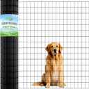 Garden Mesh Fence - 4ft x 50ft, 2" x 3" Mesh, Chicken Coop & Poultry Netting, Animal Barrier & Border Fencing (4 ft X 50 ft)
