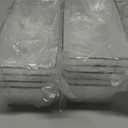 Clear Plastic Drawer Organizers Set of 45 Vanity Organizers Stackable Storage Bins Dividers Bathroom Organizers Storage Vanity Organizer Bins for Makeup, Kitchen Utensils, Jewelries, Office (S45(3-6-12-24)