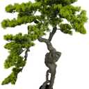 3.5ft43in Artificial Bonsai Tree Juniper Faux Plants Indoor Big Fake Plants Decor with Ceramic Pots for Home Table Office Desk Bathroom Shelf Bedroom Living Room Farmhouse Decorations