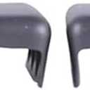 Front Bumper Pad 2009-2014 Compatible with Ford F-150 F150 Bumper Cover Trim (Set) Driver Side and Passenger Side Front Bumper Guards Inserts Bumper Pads Caps Textured Black
