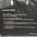 AOOG Leather Car Seat Covers Universal fit Most Sedans SUV Trucks (Front seat, Black)
