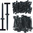 4 x 120pcs Nylon Universal Cable Tie Buckle: Auto Zip Tie Buckles for Cars, High-Strength Cable Tie Buckle Zip Tie with Universal Use