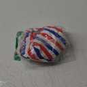 Kids Girls Shorts, Blue/Red, White Striped, Size 3-4Y