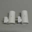 L LOHAS LED Bright Night Light, Night Lights Plug into Wall, Daylight White, Dimmable Nightlight Plug in White Shade, Light Sensor, Decorative LED Nightlights for Hallway Bathroom Kitchen, 2 Pack