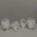 Toyo Sasaki Glass B-09106HS Bowl, Clear, 6.1 fl oz (185 ml), Dessert Balls, Made in Japan, Dishwasher Safe, Set of 6