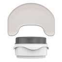 Dr. Brown's Travel Clean Bundle- Light Gray Nursing Pillow + Microwave Steam Sterilizer - 2-Piece Set