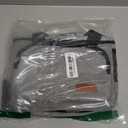 HOTOR Lunch Box for Men and Women - Leak-Proof Insulated Lunch Cooler Bag with Adjustable Strap, Multiple Pockets for Office, Picnic, Hiking, Beach, 1 Layer, 8L, Grey, 9.8" x 8.7" x 5.9"