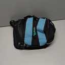 PetAmi Front Carrier Backpack for Dogs and Cats, Adjustable Ventilated Pet Chest Carrier for Hiking Camping Travel, Small Medium Dog Puppy Large Cat Carrying Bag, Max 10 lbs, Teal Blue (Medium (15x8x15.5)