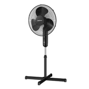 HOLMES 18" Digital Stand Fan, 80° Oscillation, 3 Speeds,Black