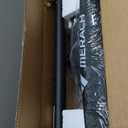 Under Desk Bike Pedal Exerciser, Quiet Magnetic Mini Exercise Bike with MERACH App for Arm, Leg Recovery, Physical Therapy, Smooth Foot Desk Cycle with 2 Resistance Bands & Non-Slip Mat (Black & Blue)