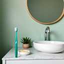 Green Tooth Brush Wide Head Fine Bristle Toothbrush Oral Care Portable Manual Toothbrushes Toothbrushes and Accessories Health and Household