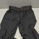 floralhue Women's Scrub Pants - Breathable & Soft Straight-Leg Pull-on Cargo Pant,Drawstring Bottoms with 3 Pockets (Black, M)