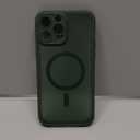 TOCOL Magnetic for iPhone 13 Pro Max Case Upgraded Full Camera Protection Compatible with Magsafe Drop Protection Translucent Matte Back Phone Cover 6.7-Inch, (Alpine Green)