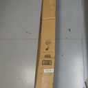 ChrisDowa Cordless Blackout Roller Shades for Windows, Thermal Insulated UV Protection Pull Down Shades, Total Blackout Window Blinds for Home, Office, Bedroom, Door (37" W x 72" H, White)