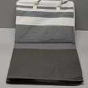 StorageRight Large Collapsible Laundry Basket Hamper with Easy Carry Handles，Freestanding Clothes Hampers for Laundry, Bedroom, Dorm, Towels, Toys, 75L, Gradient Grey