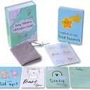 49 Pcs Milestone Moments Baby Memory Cards for Baby Boy or Girl,Record Pregnancy Life and Celebrate Special Milestone Moments for Baby's First Behavior,Baby Shower Gifts Cards