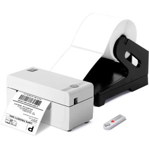 Phomemo PM 246 Pro Thermal Label Printer with a Label Holder, 4x6 Label Printer Machine for Shipping Package Postage Address, Compatible With Amazon, Ebay, Etsy, Shopify, Hermes, Royal Mail, Fedex,UPS