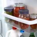 Ball Leak-Proof Plastic Lids for Glass Mason Jars, Used for Canning, Pickling, Juice, Jam, Jelly(Pack of 2))