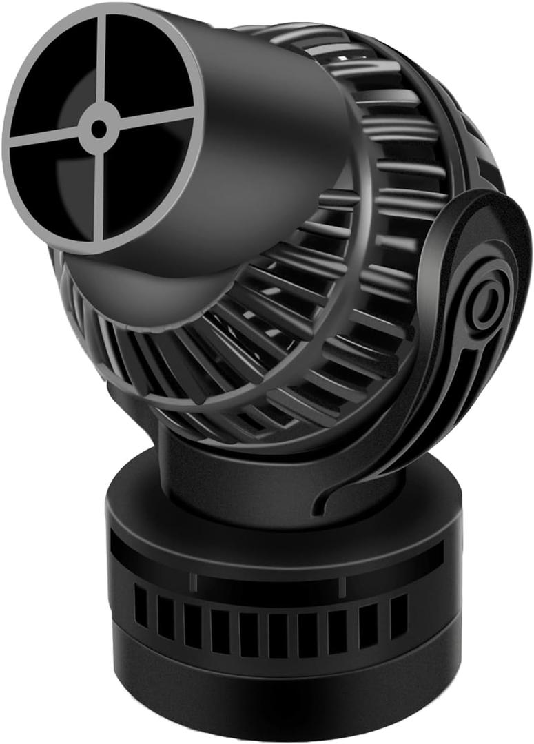 FREESEA Aquarium Circulation Pump Wave Maker Power Head with magnetic mount Suction for 20-75 Gallon Saltwater Freshwater Tank (1050 GPH, Black)