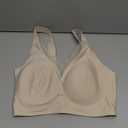 Jelly Bras for Women Seamless Deep V Bralette Wireless Bra Comfortable with Support and Lift no Underwireб Large