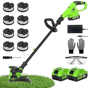 12" Cordless Weed Wacker String Trimmer